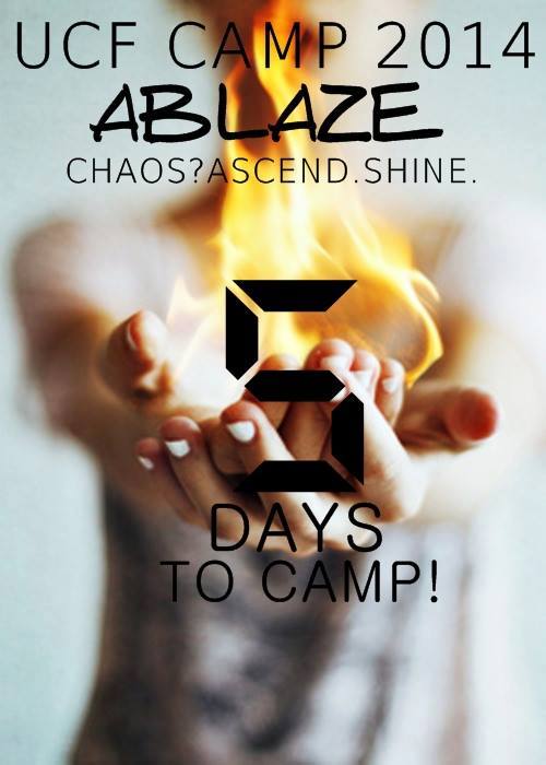 5 days to camp